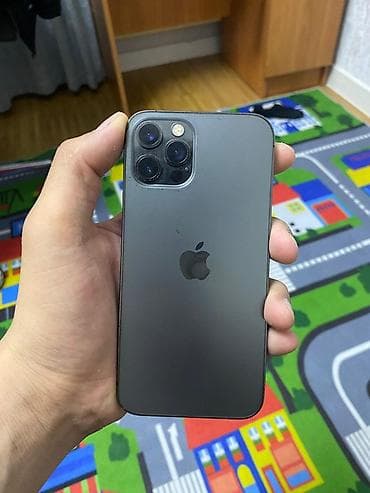 Realme: IPhone 12 Pro, Б/у, 128 ГБ, Графит, 91 % — 1