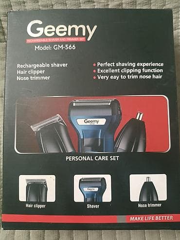 philips one blade: Geemy GM-566 — многофункциональный набор для личного ухода 3‑в‑1 — 1
