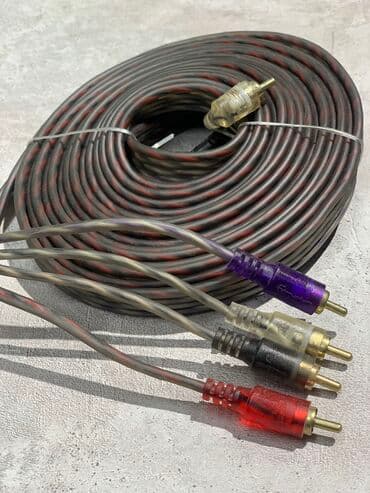 магнитофон электроника: Большой выбор RCA проводов — 9