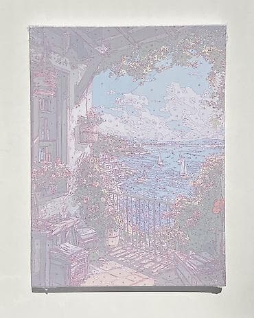 рисунки на стенах: Картина по номерам на холсте — набор для рисования Сюжеты: - Нежные — 3