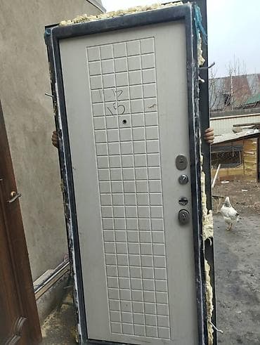 дверь металлическая входная цена: Двери для домов и квартир, Металлическая, Одностворчатая, цвет - Коричневый — 4