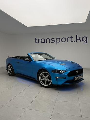 Ford Mustang: 2019 г., 2.3 л, Автомат, Бензин, Кабриолет — 1