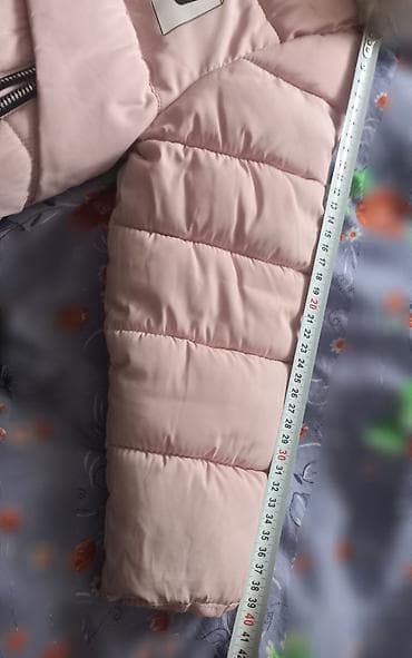 сапоги на девочку: Комплект, цвет - Розовый, Б/у — 7