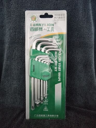 Наборы звёздочек и наборы шестигранников хорошее качество. фабричное