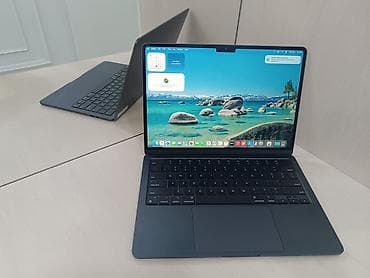 Apple MacBook Air 13" (2022, M2) — цвет Midnight в отличном состоянии lalafo.kg да Apple MacBook Air 13" (2022, M2) — цвет Midnight в отличном состоянии