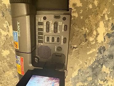 cd disk: Видеокамера Sony Handycam Vision CCD-TRV12E (PAL), формат Video8 — 2
