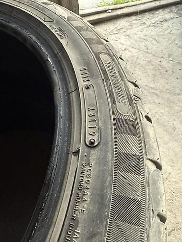 Шины: Шины 245 / 45 / R 18, Лето, Б/у, Комплект, Легковые, Япония, Dunlop — 5