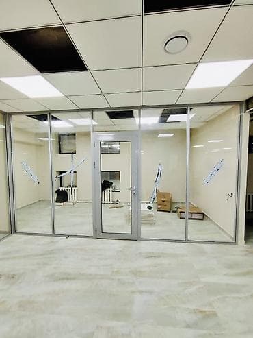 стекло подемники: На заказ Каркасная перегородка, Для офиса, Монтаж, Демонтаж, Бесплатный замер — 2