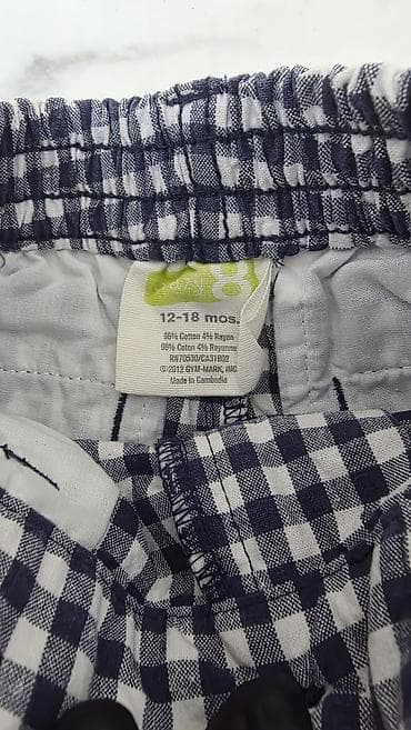 карго шорты: Джинсы и брюки, цвет - Красный, Б/у — 10