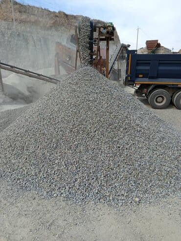 Щебень: Щебень, Для дороги, В тоннах, Камаз — 4