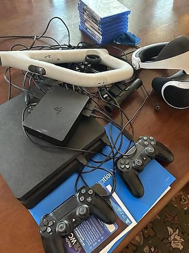vr купить: Комплект для PlayStation 4 с VR Состав: - Консоль PS4 Slim. - Шлем — 10