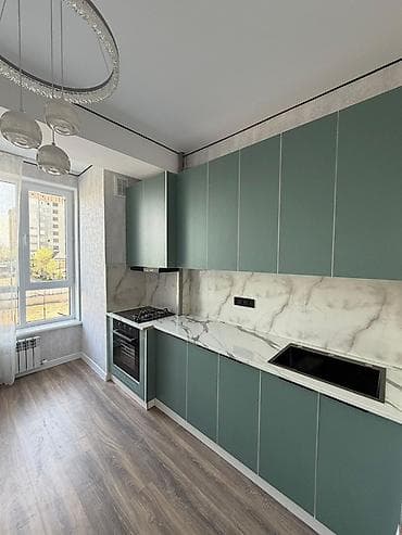 квартира сдаётся кызыл аскер: 1 комната, 35 м², Элитка, 3 этаж, Евроремонт — 3