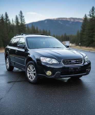 номера для авто: Subaru Outback: 2004 г., 2.5 л, Автомат, Бензиновая, Универсал — 1