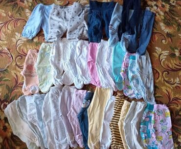 детские вещи для девочек: Комплект, Б/у — 2