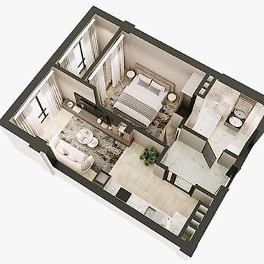 на берегу: 1 комната, 41 м² — 8