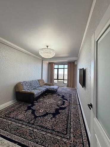 rich home: 3 комнаты, 97 м², Элитка, Манаса/Боконбаева Элитка, 14 этаж, Дизайнерский ремонт — 1