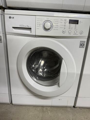 продаю стиральную машинку lg: Стиральная машина LG, Б/у, Автомат, До 6 кг, Узкая — 1