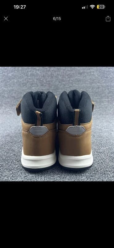 дешевые самокаты для детей: Детские зимние ботинки/кроссовки для активных прогулок. - Высокая — 4