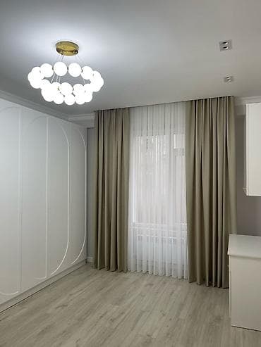 osh flat: 3 комнаты, 90 м², Асанбай мкр Элитка, 3 этаж, Дизайнерский ремонт — 2