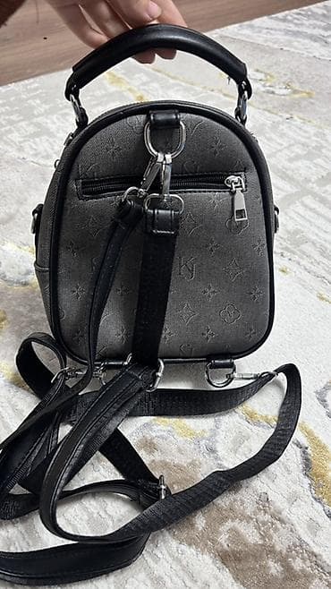 рюкзаки аниме: Набор женских сумок и рюкзаков (4 предмета) 1) Классическая черная — 2