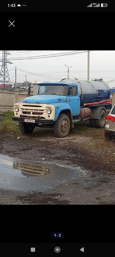 Ассенизатор, ЗИЛ