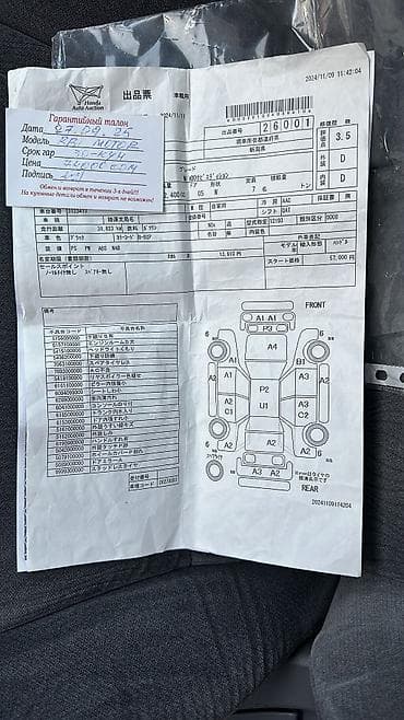 новые ассенизаторские машины: Honda Odyssey: 2003 г., 2.4 л, Автомат, Бензин, Минивэн — 7