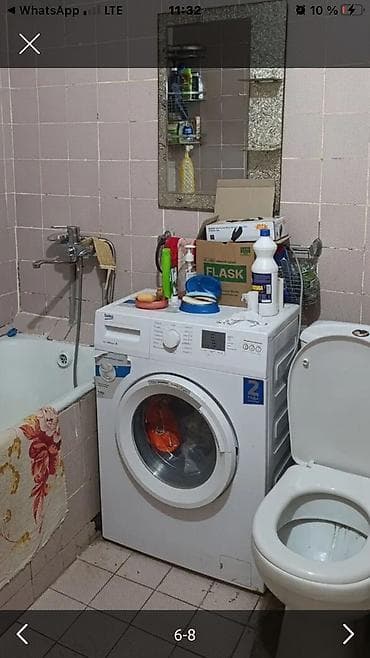 свердлова: 1 комната, 32 м², Боконбаева/Уметалиева 104 серия, 1 этаж, Косметический ремонт — 6