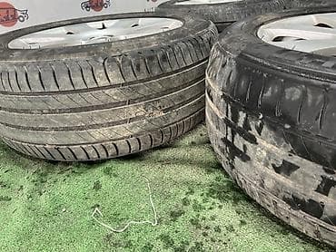 bbs diska: Колеса в сборе 225 / 55 / R 17, Лето, Б/у, Комплект, Легковые, Литые, отверстий - 5 — 5