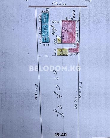 Кыймылсыз мүлк: 🏠Продается дом в с. Садовое Нижняя зона, от трассы - 200м 🟡Кирпичный — 2