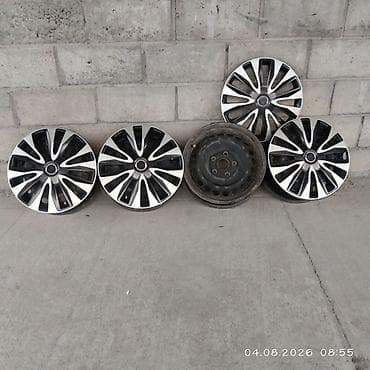 bbs diska: Железные Диски R 15 Audi, Комплект, отверстий - 5, Б/у — 1