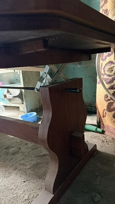 столик трансформер: Стол трансформер Для зала, Раскладной стол, цвет - Коричневый — 4