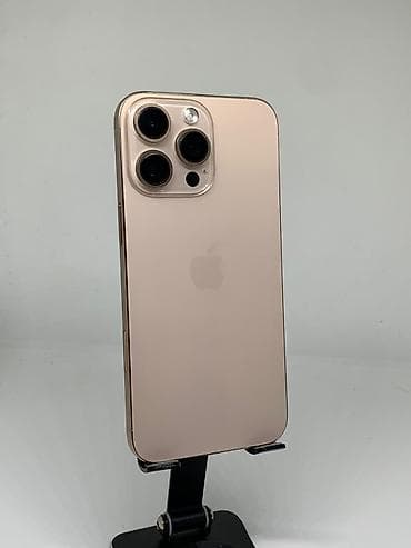 IPhone 16 Pro Max, Б/у, 1 ТБ, Золотой, 100 %