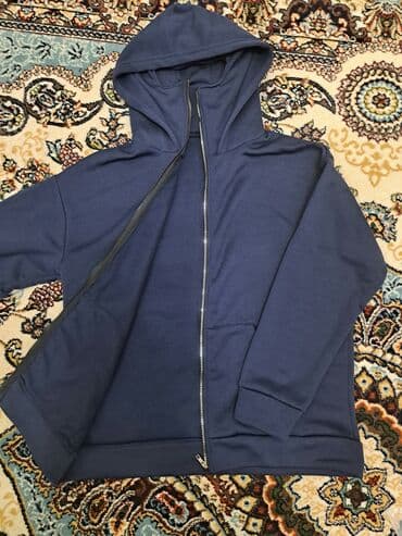 спортивная сумка для тренировок: Мужская толстовка, Новый, цвет - Черный — 4