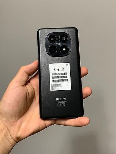 Redmi, Redmi Note 15, Б/у, 256 ГБ, цвет - Черный, 2 SIM