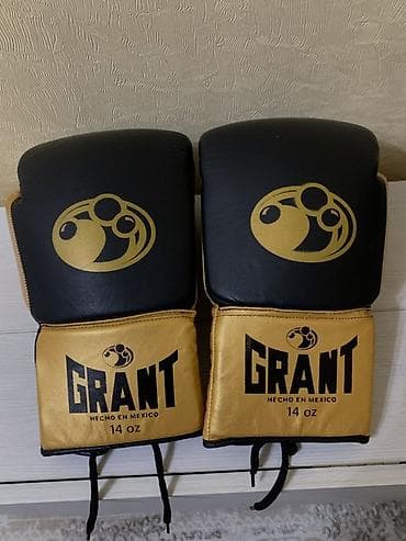 grant перчатки для бокса: Боксерские перчатки GRANT 14 oz - Оригинальные GRANT, маркировка — 1