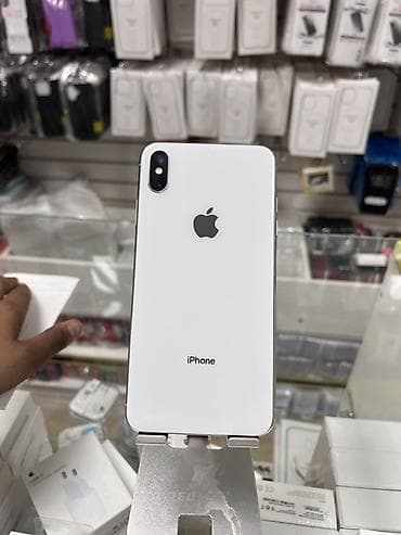 IPhone Xs Max, Б/у, 512 ГБ, Серебристый, Зарядное устройство, Защитное стекло, Чехол, 91 % at lalafo.kg IPhone Xs Max, Б/у, 512 ГБ, Серебристый, Зарядное устройство, Защитное стекло, Чехол, 91 %