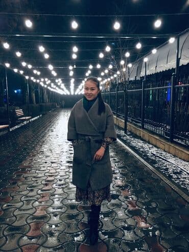 куплю пуховый платок: Пальто, Халат, Кашемир, S — 1