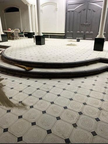 столешница из стекла: Евробрусчатка — 19