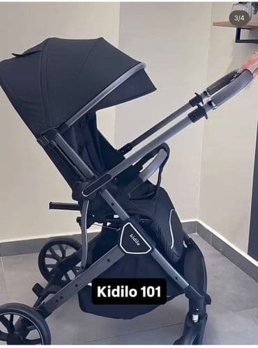 держатель телефона на велосипед: Коляска, цвет - Черный — 1