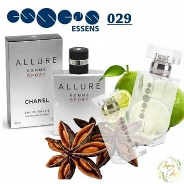 чехии: Духи essens 029 ( в стилистике аромата allure homme sport), 50ml — 1