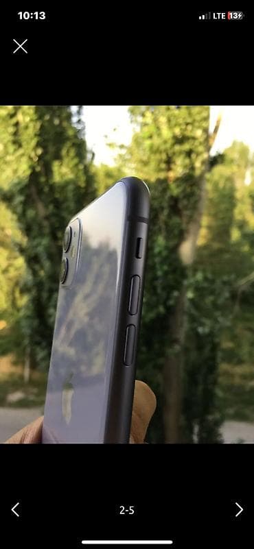iphone adapter: IPhone 11, фиолетовый (Purple) Экран алмашкан эмес таза фейс трутон — 3