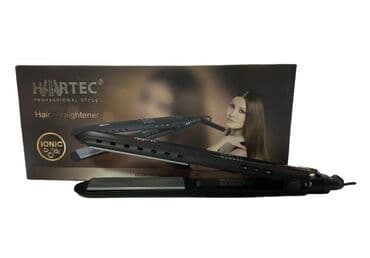 воскоплав картриджный: Утюжок для волос Стандартный, Керамическое, 210 °С и более — 1