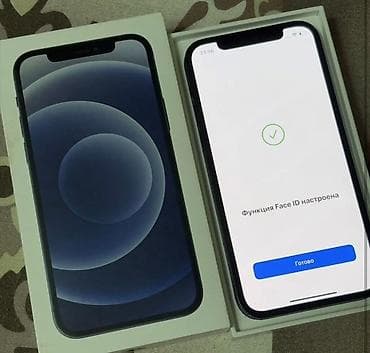 12 айфон бу 128: IPhone 12, Б/у, 64 ГБ, Черный, Коробка, 77 % — 3