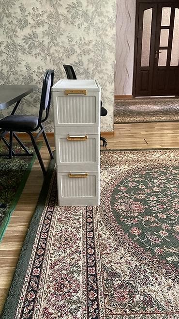 Комоддор: Кийим үчүн комод, Күзгүсүз, Желим, түсү - Ак — 2