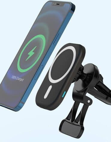 магнитавон авто: Автомобильная магнитная подставка для беспроводной зарядки со — 6