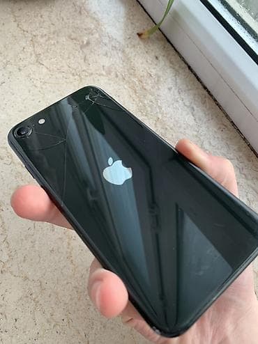 aphone 11: IPhone SE 2020, Б/у, 64 ГБ, Черный, 76 % — 6