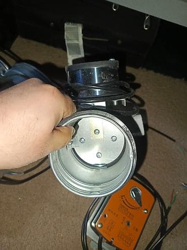 сервоприводы: Электроприводы заслонок с круглыми воздуховодами (комплект) - Приводы — 5