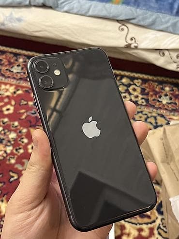 айфона 8: IPhone 11, 128 ГБ, Черный, Коробка, 75 % — 8