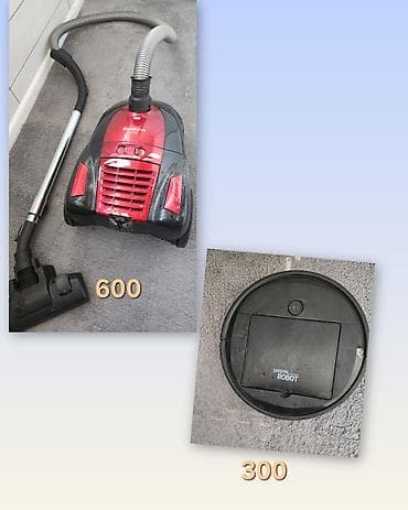 Пылесос, Стандартный, Сухая, Контейнер