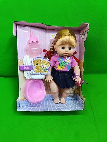 кукла малыш: Кукла игрушка👧 Комплектация товара: кукла, горшок, 3 памперса — 3